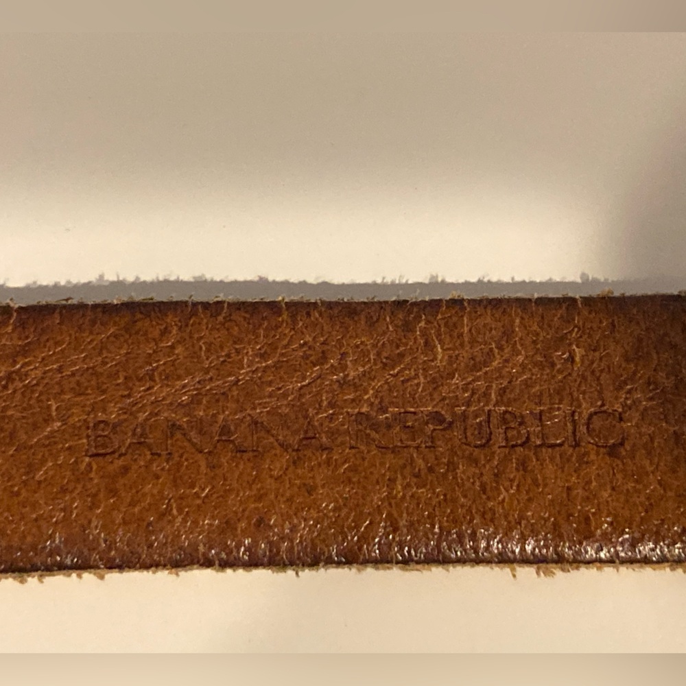 Banana Republic Leather Belt - Picture 2 of 3